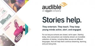 Amazon’s Audible Is Streaming A Collection Of Books For Children For Free