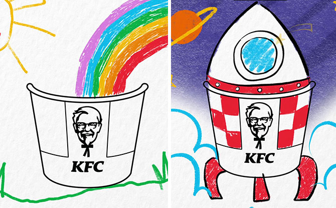 Draw A Bucket Of Happiness And Stand To Win KFC Vouchers