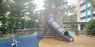 Bukit Batok East Avenue 3 Playground: The Wooden Towers