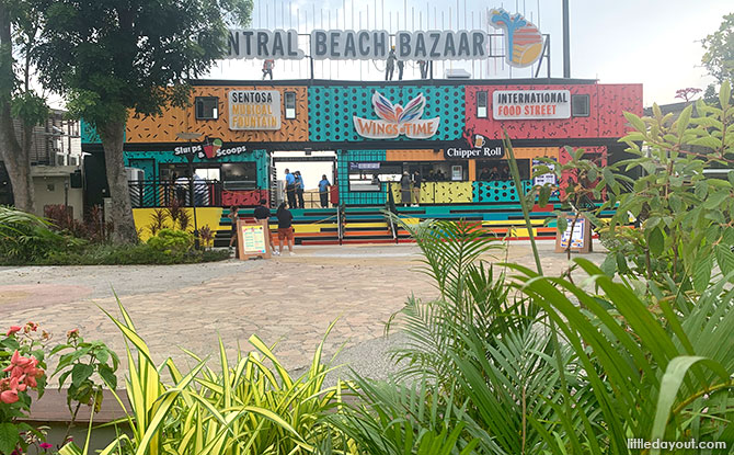 Central Beach Bazaar at Sentosa Siloso Beach