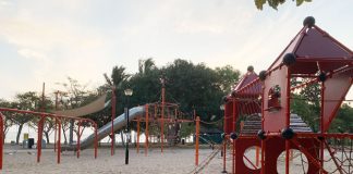 Changi Beach Park Playground: Seaside Play & Cargo Nets