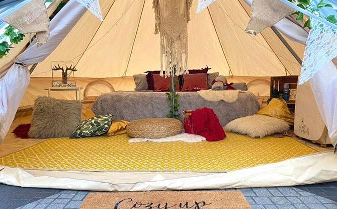 Glamping At Jewel Changi Airport: Have Sparkling Overnight Stay Under The Stars 2 Glamping in the Clouds and at Shiseido Forest Valley