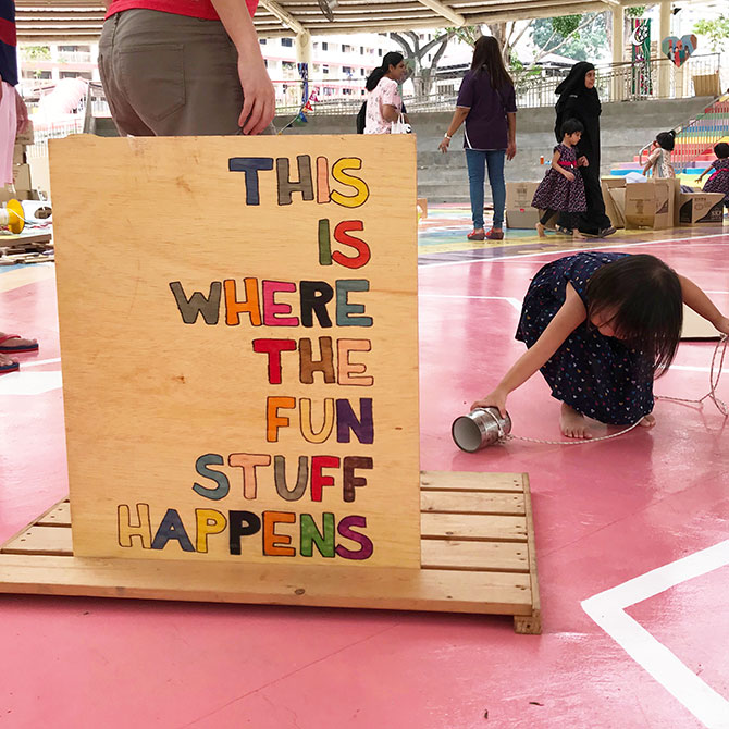 Pop-Up Playgrounds