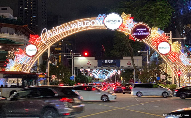 Christmas in Bloom at the Orchard Road Light Up 2021