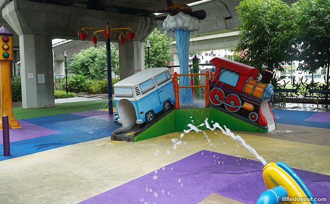 Choa Chu Kang Transport-themed Water Play Area