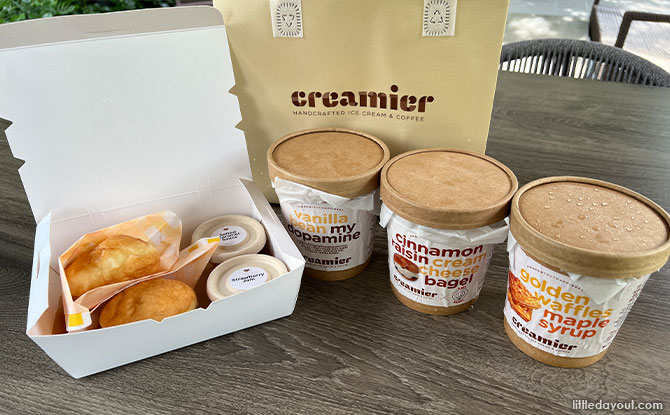 Bakes Of Joy By Creamier: Limited Edition Ice Cream Flavours Inspired By Bagels, Waffles And Donuts