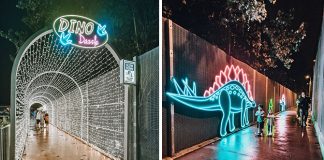 Jurassic Mile Turns On The Dino Dazzle For The Holidays