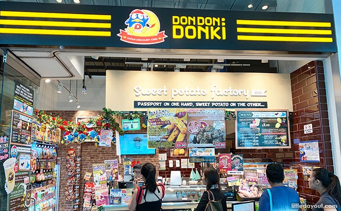 Don Don Donki Sweet Potato Factory At Changi Airport T3 Is Closing