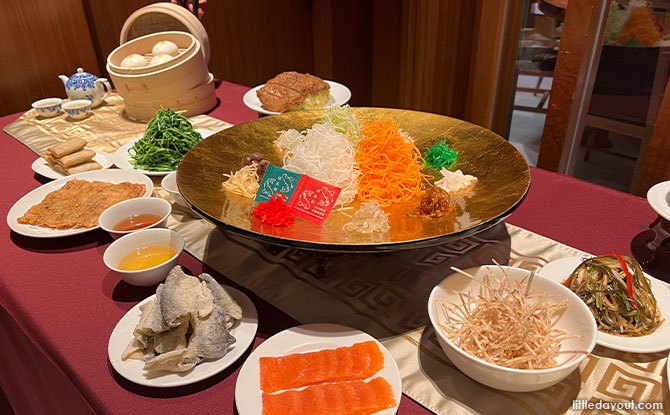 Celebrate Lunar New Year With Din Tai Fung's Prosperity Smoked Salmon Yu Sheng