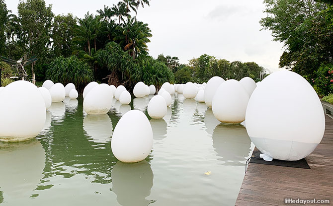 Eggs At Gardens By The Bay: Resonating Life On The Waters