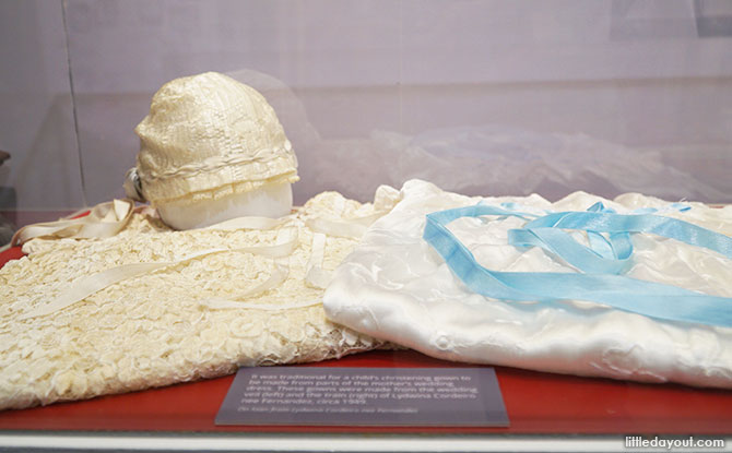 Baptism gown - Eurasian heritage centre