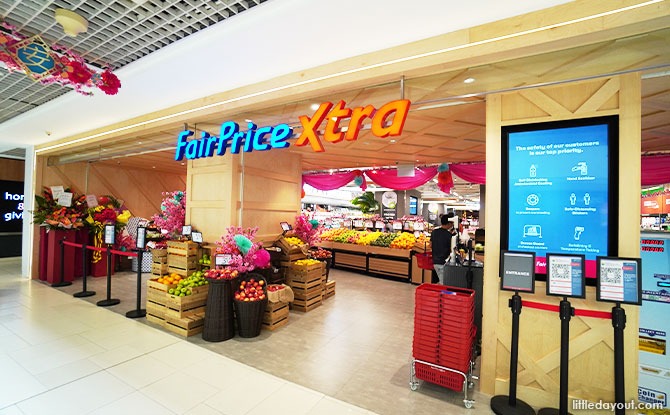 Entrance FairPrice Xtra Parkway