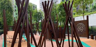 Forest Playground At Alkaff CourtView: Play Among The “Trees”
