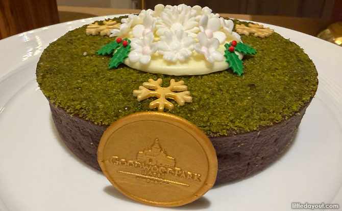 Crisp-mas Pistachio Kunafa Tart