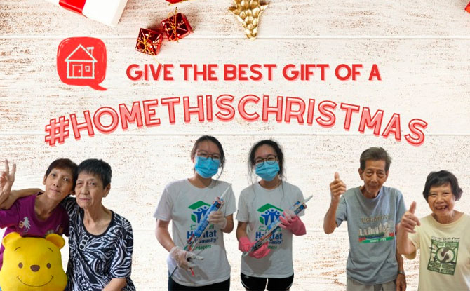 Gift Vulnerable Community Members A Safe #HomeThisChristmas With Habitat Singapore
