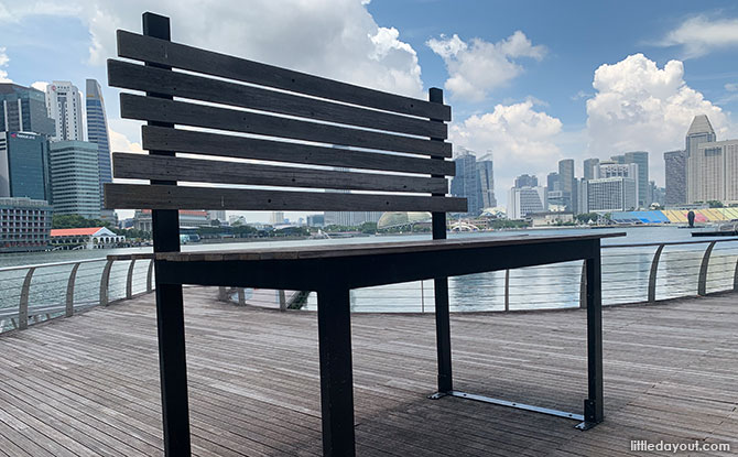 Little Stories: The Big Horizon Bench At Marina Bay