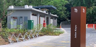 Jalan Kayu Node On The Round Island Route: Rest By The Guardhouse