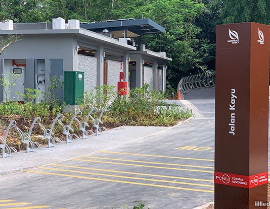 Jalan Kayu Node On The Round Island Route: Rest By The Guardhouse