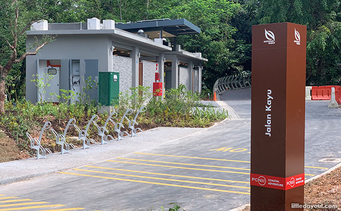 Jalan Kayu Node On The Round Island Route: Rest By The Guardhouse