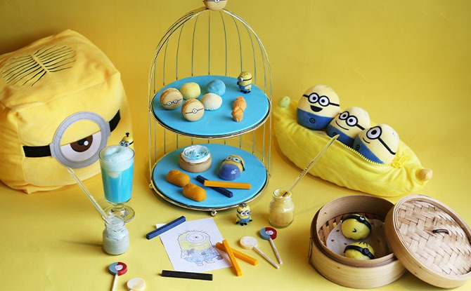 Janice Wong Releases Minion High Tea Set At 2am: dessertbar