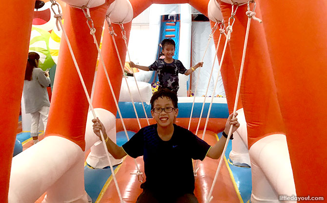 Bouncy Castles at Jumptopia @ VivoCity