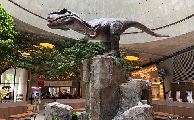 Jurassic Nest Food Hall: Dine With The Dinosaurs At Gardens By The Bay