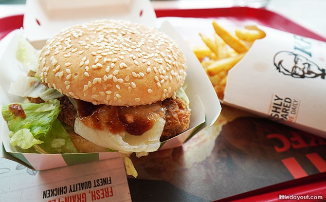 KFC Zero Chicken Burger Review