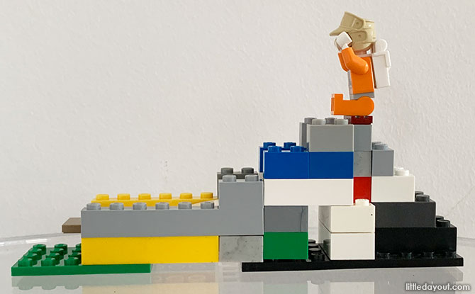 Building a LEGO Playground Slide