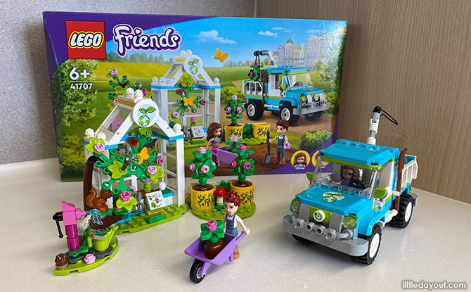LEGO Friends 41707 Tree-Planting Vehicle Review