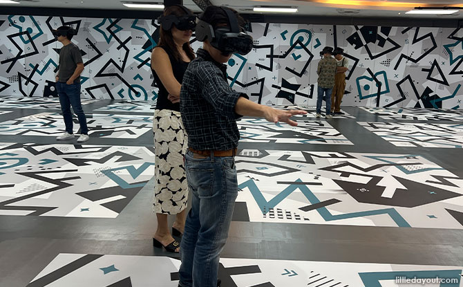 Immersive Free-Roam Virtual Reality