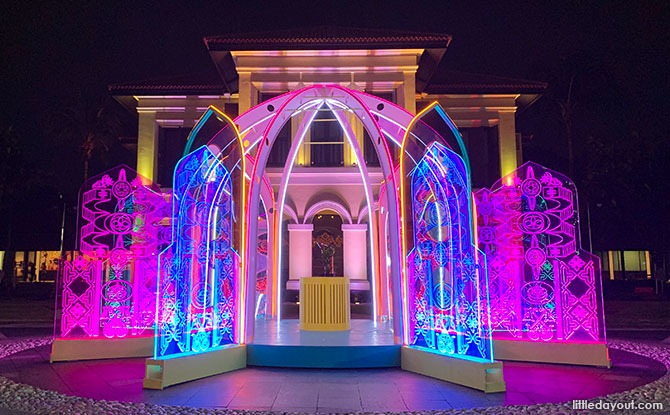 Mahkota Light Installation At Malay Heritage Centre: Open Till 10PM