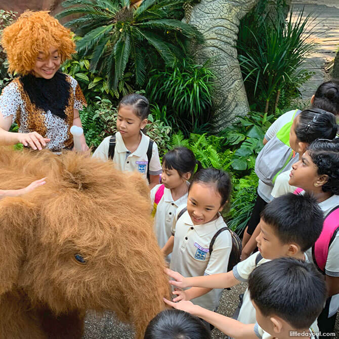 Cavemen meet-and-greet