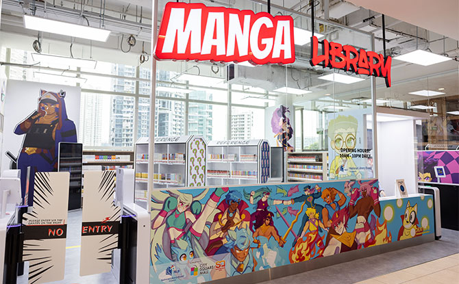 National Library Board's First Manga Library