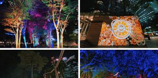 Colourful Light Installations Illuminate The Marina Bay Waterfront This December