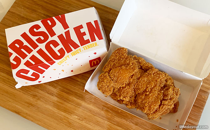 McDonald’s Crispy Chicken Taste Test