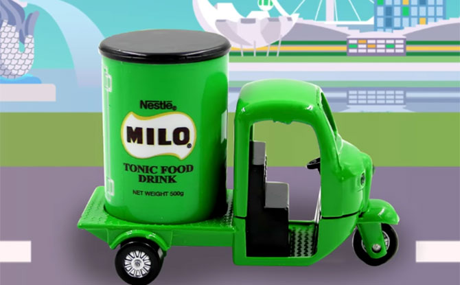 Collect A Cute Mini MILO Van In A 3-In-1 Promo Pack