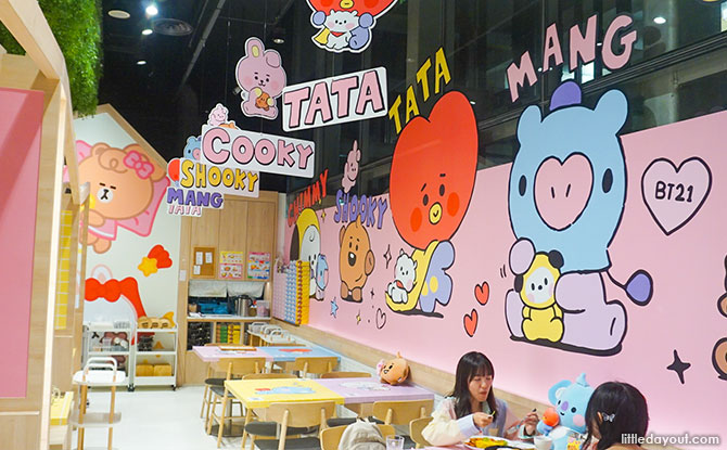 My Little Buddy Café: LINE FRIENDS x BT21 Pop-up At Kumoya Orchard Is Too Cute To Miss