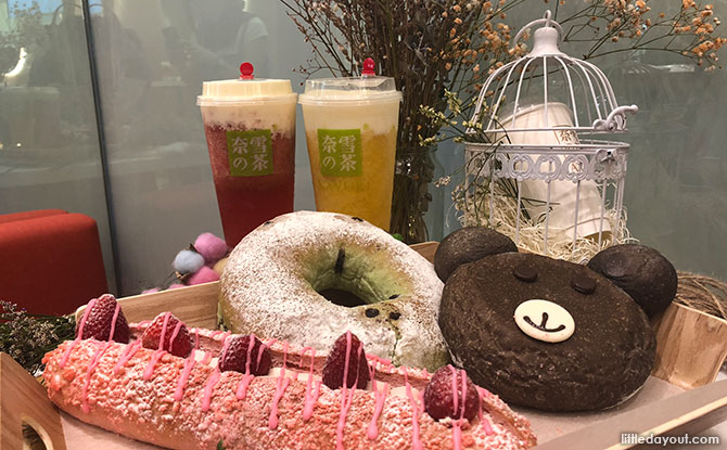 Nayuki Tea: Cheese Tea And Fluffy Bakes At VivoCity