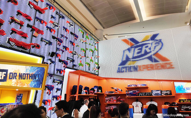 NERF Action Xperience Arena, Marina Square