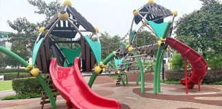 Nim Meadow Park: Playground & Rubber Tire Tribute