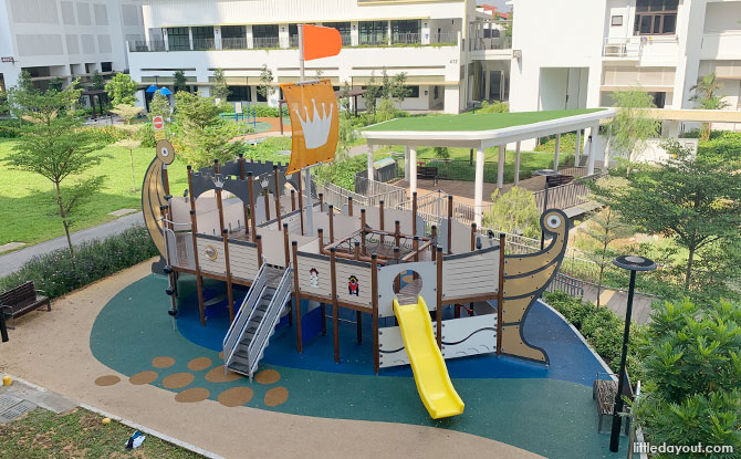 Northshore Plaza II Ship Playground: Hoist The Sails For The Crown