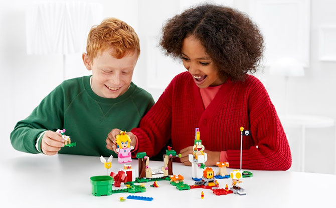 Princess Peach Joins The LEGO Super Mario Universe Princess Peach Joins The LEGO Super Mario Universe