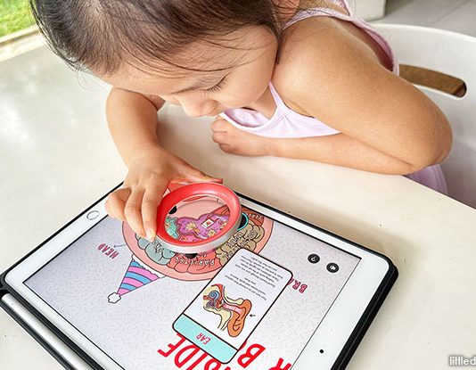 Peekabook: Turn Your Screen Into An Active Learning, Interactive Book with "THE RING"