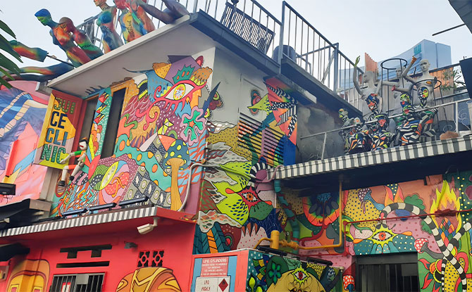 series of PFF murals that we now see at Bali and Haji Lane.