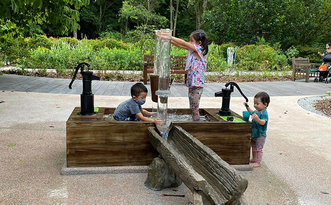 Photosynthesis Water Play Area Opens At Jacob Ballas Children’s Garden