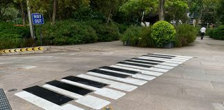 Little Stories: Piano Keyboard Zebra Crossing At Esplanade