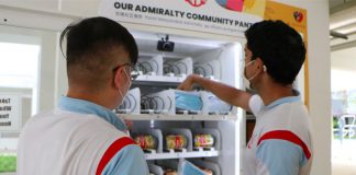 Project Pick Me Up: Vending Machine At Admiralty Dispenses Essentials For Those In Need