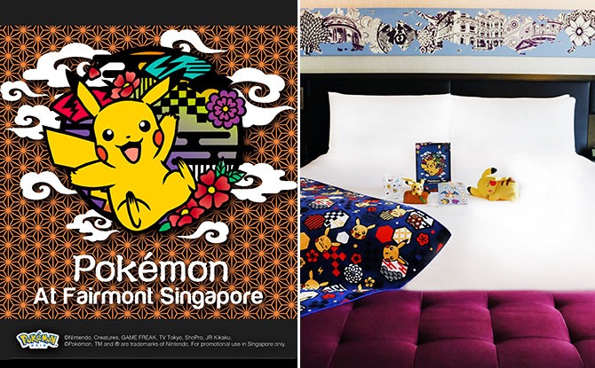 Have A Pokémon Staycation At Fairmont Singapore