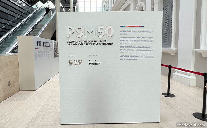 PSM50: Commemorate 50 Years Of Singapore’s Preservation Journey