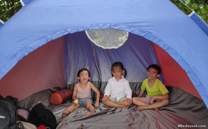 Camping with kids